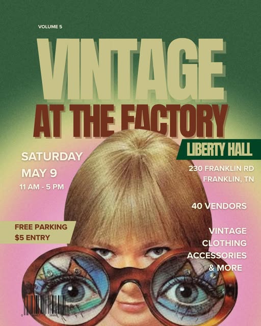 Vintage at the Factory - Event Ticket